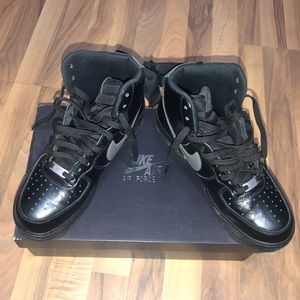Nike Jordan Air Force Ones Black